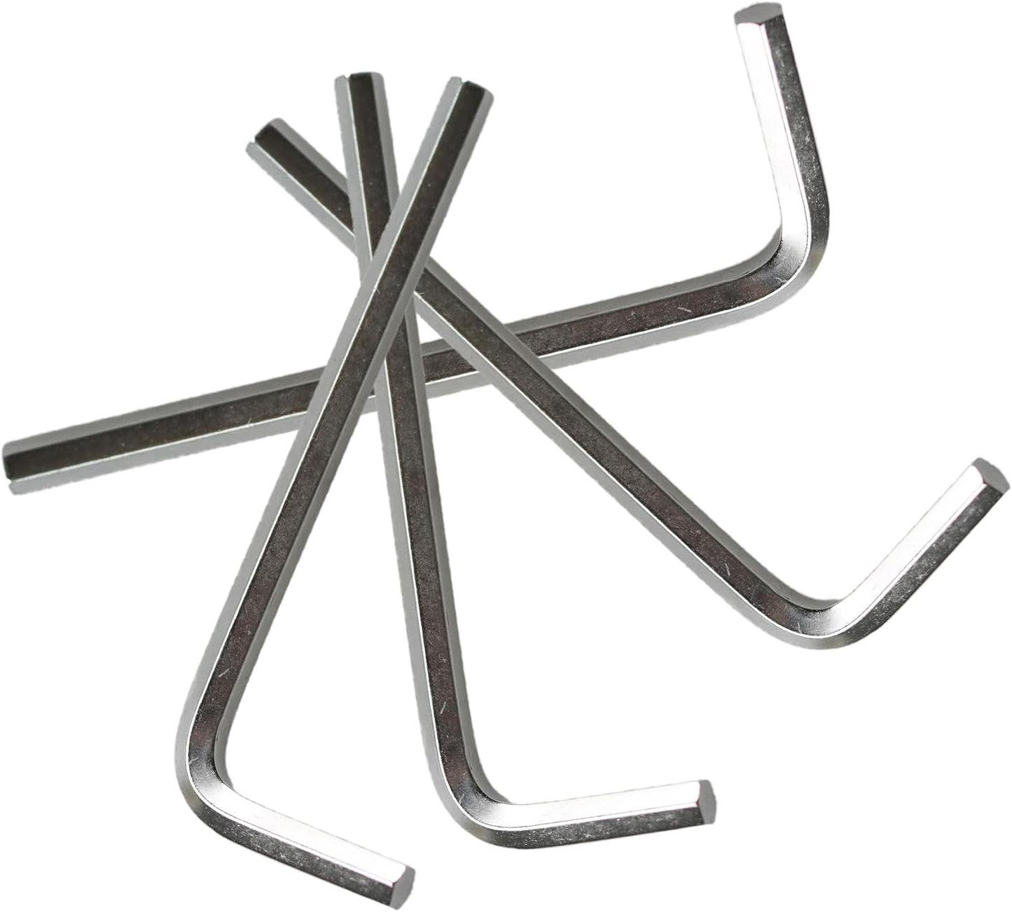 Set 50 llaves Allen L 0.157pulg comp hex métrica