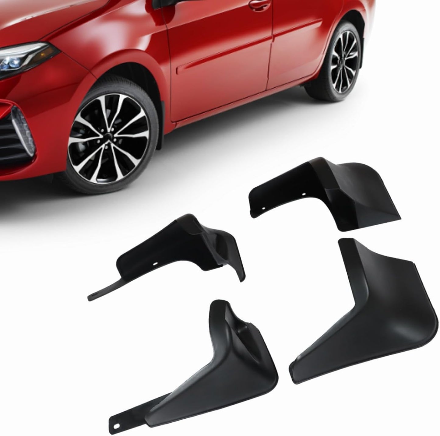 Set 4 aletas repuesto Corolla protege salpicaduras