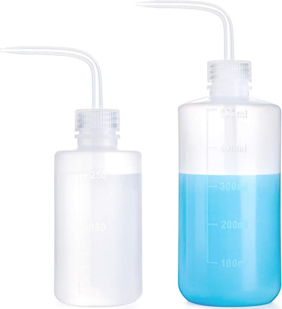 2 Botellas Agua Regar Plantas Plástico 8.45oz y 16.91oz