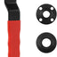 Llave amoladora universal 4 tuercas color rojo