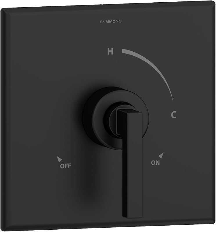 Válvula ducha Duro 3600-MB-TRM negro mate