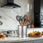 Set soportes utensilios acero inox SUS304 cocina