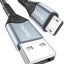 Cable USB A a MicroUSB 2.0 6ft 480Mbps 12W para Kindle Android PS4