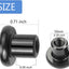 Tuercas bisagra puerta Jeep Wrangler JK 07-18 4 Pzas