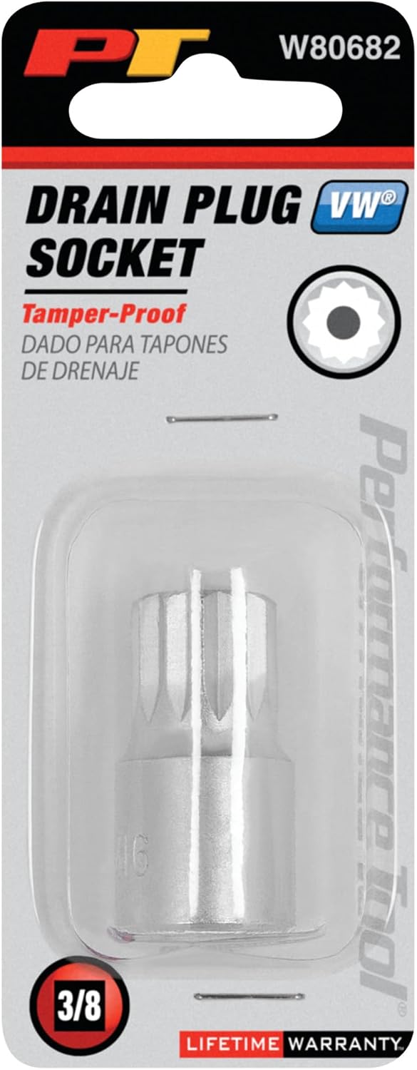 Dado para tapón drenaje a prueba de manipulaciones