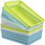 Cesta plástico para archivos A4 set 6