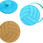 Cortador de galletas de voleibol con sello de 3 pulgadas