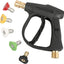 Pistola lavado presión 3000 PSI con boquillas M22 5 colores