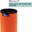 Funda neopreno tarro 16oz boca regular verde neón