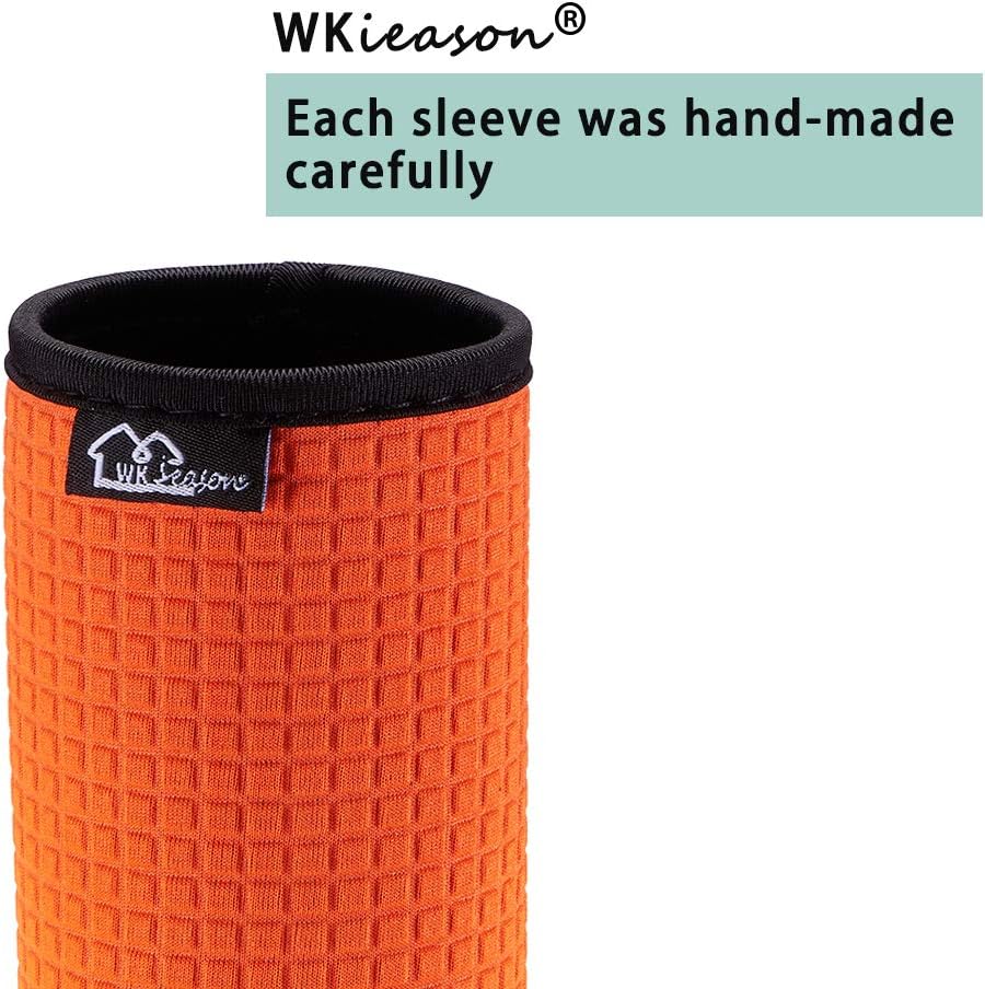 Funda neopreno tarro 16oz boca regular verde neón