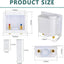 Caja salida lavadora drenaje central/lateral MIP 1/2 x MHT