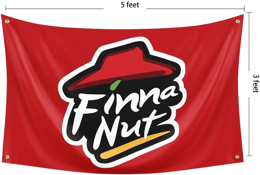 Bandera de nuez 3x5ft resistente UV con ojales latón