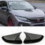 2 Pzas Cubierta Espejo Lateral Estilo Cuerno Buey Honda