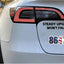 2 Imanes coche anti Trump camión nevera magnético