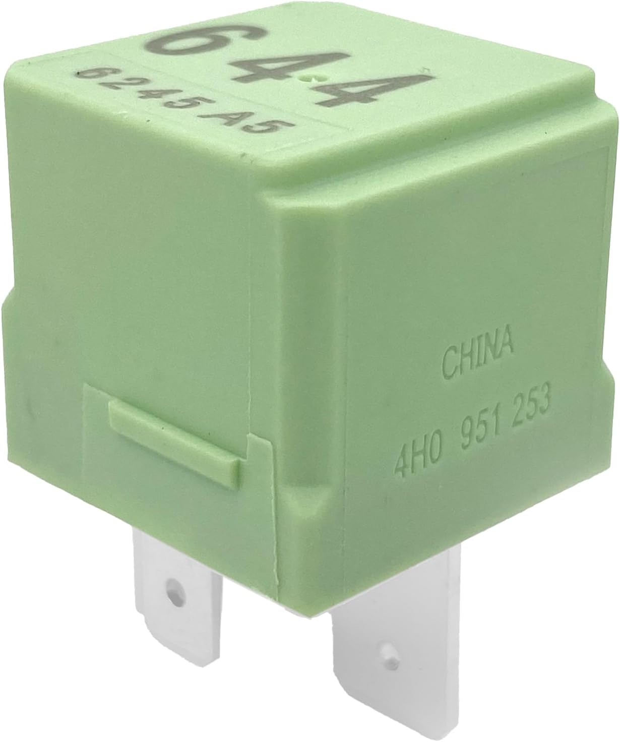 2 Relés Automotrices 40A 12V CC 4 Pines SPST Bajo Calor
