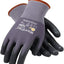 Guantes punto talla S color gris pack 12