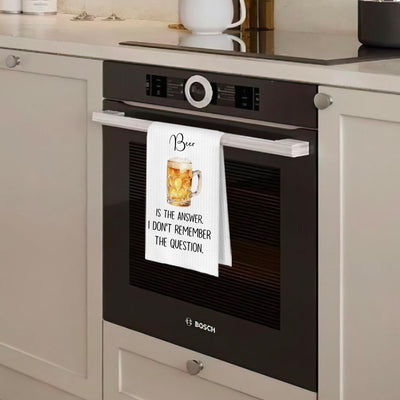 Toalla cocina decorativa regalo camarero anfitriona 16x24pulg