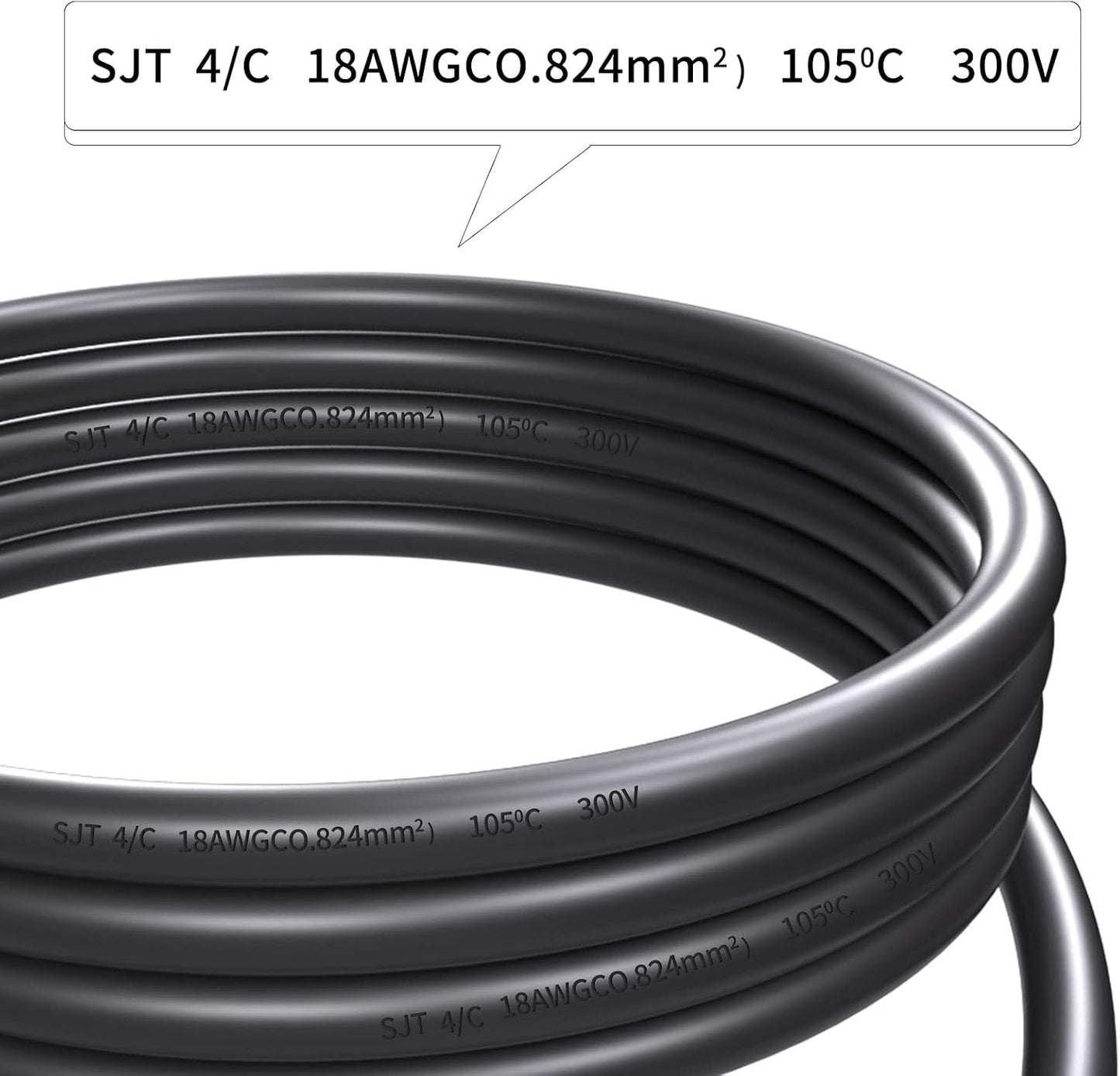Arnés cableado remolque 4 vías 20ft conector 4 pines