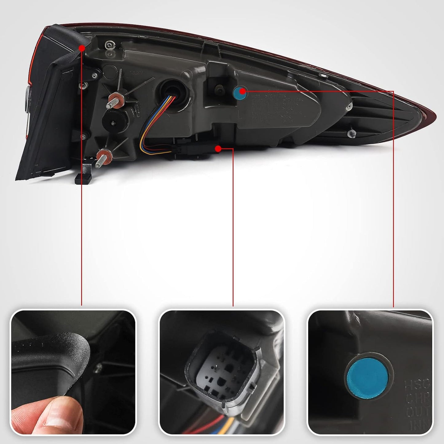 Conjunto luz trasera Ford Fusion