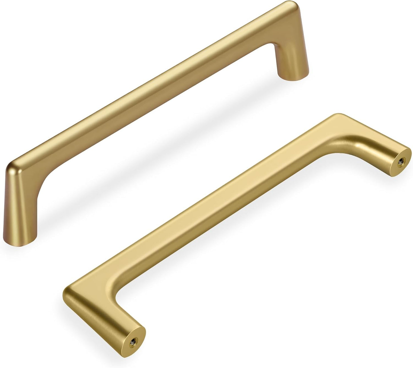 10 Tiradores Bronce Champán 5pulg para Gabinetes Clásicos