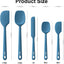 Set 5 Espátulas Silicón Grado Alimenticio Antiadherente