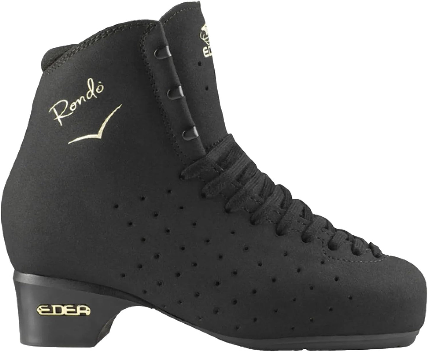 Botas patinaje rondo color negro
