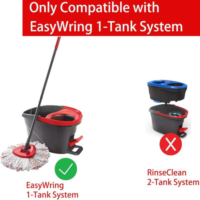 2 Cabezales repuesto trapeador O Cedar Easy Wring