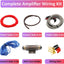 Kit cables instalación audio 1800w coche