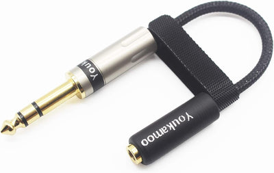 Cable adaptador auriculares 0.250pulg a 0.173pulg