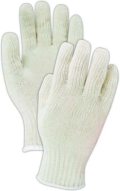 Guantes algodón/poliéster sin costuras para barbacoa 60