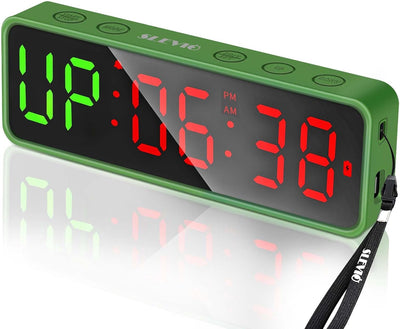 Reloj temporizador gimnasio magnético pantalla LED verde