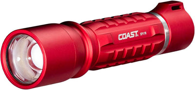 Linterna LED USB-C 2600lúmenes Pure Beam 4 modos color rojo