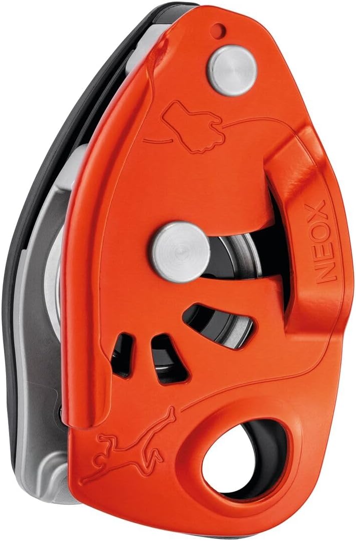 Dispositivo fijación bloqueo asistido leva Petzl Neox