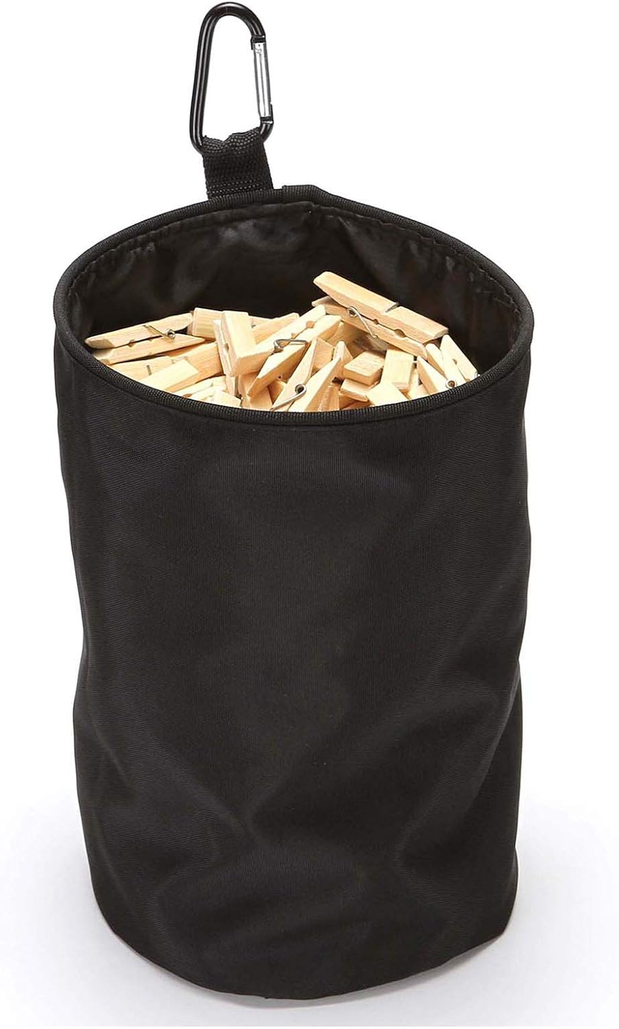 Bolsas almacenamiento con pinza y gancho negro