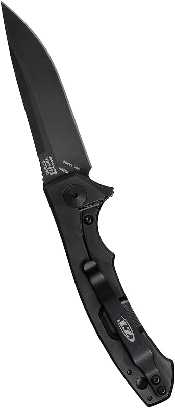 Cuchillo plegable acero inox S35VN DLC 3.25pulg mango