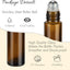 Botellas enrollables aceite esencial 0.3oz pack 4 con gotero