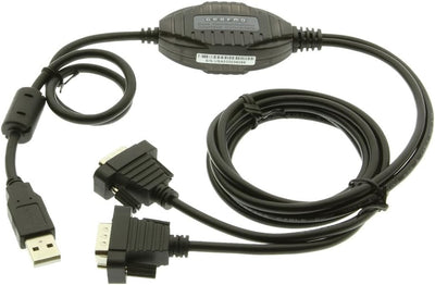 Cable adaptador RS-232 a USB 2 puertos 5ft FTDI