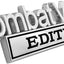 Emblema Combat Veteran Edición 2 Pzas Metal Negro Cromo