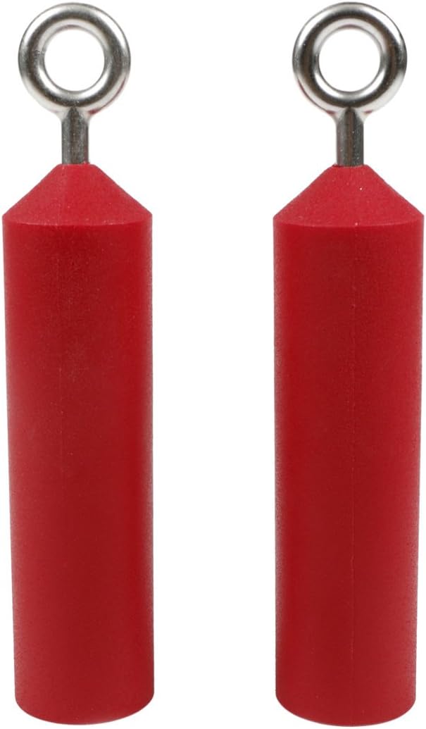 Set 2 Tubos Colgantes 2" Rojo Entrenamiento Agarre