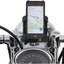 Soporte manillar teléfono GPS con cargador negro