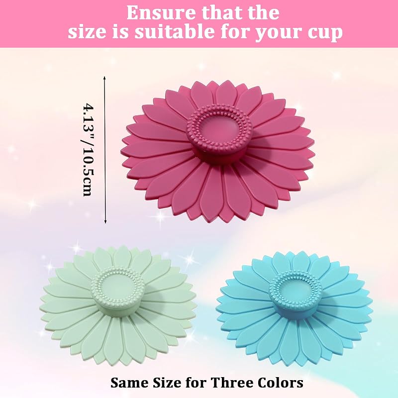 Tapas silicona reutilizables para tazas té café herméticas