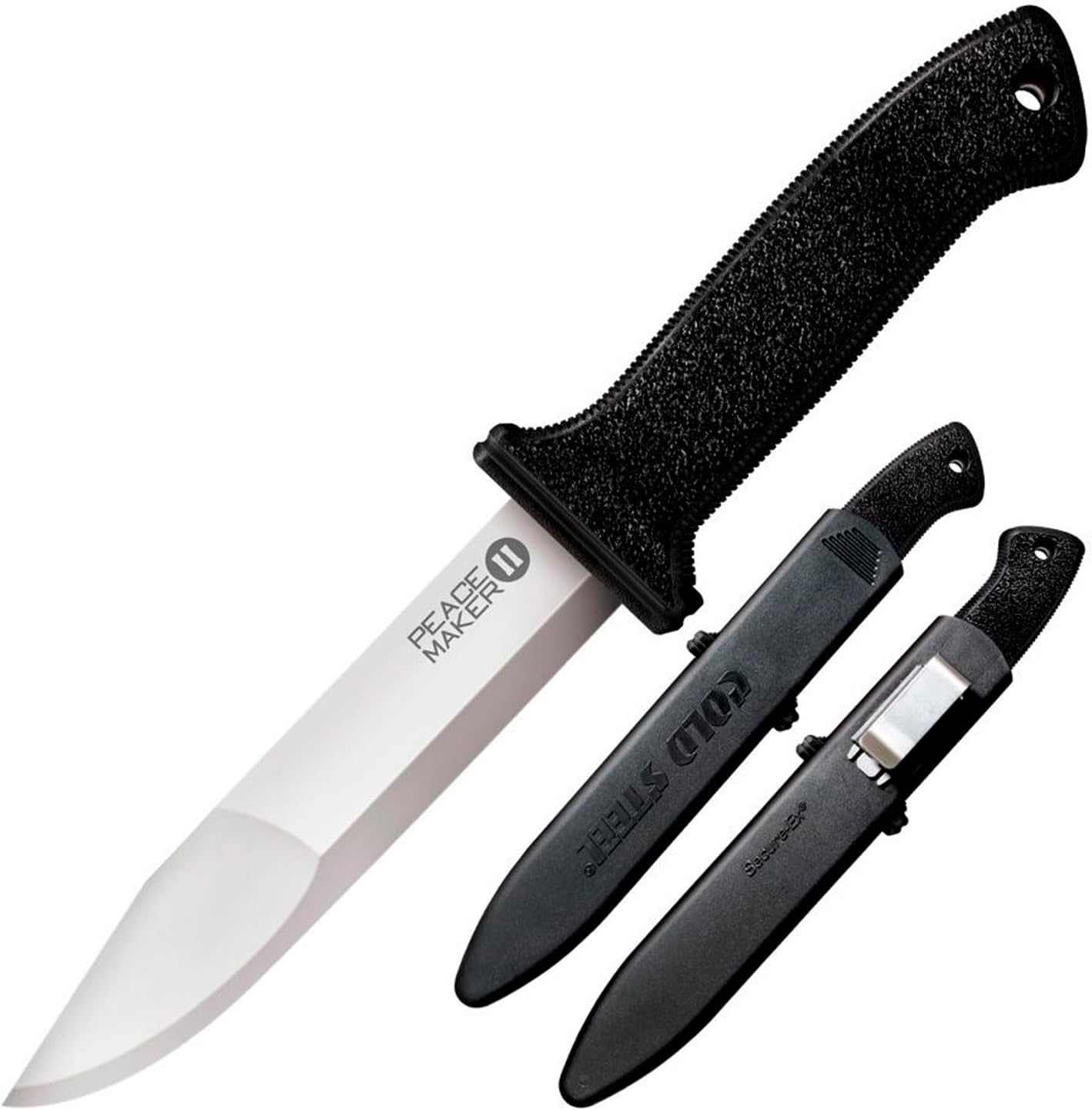 Cuchillo táctico acero inox 5.5pulg mango Kray-Ex