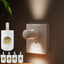 6 Luces Nocturnas LED Enchufables Auto Encendido 3000K