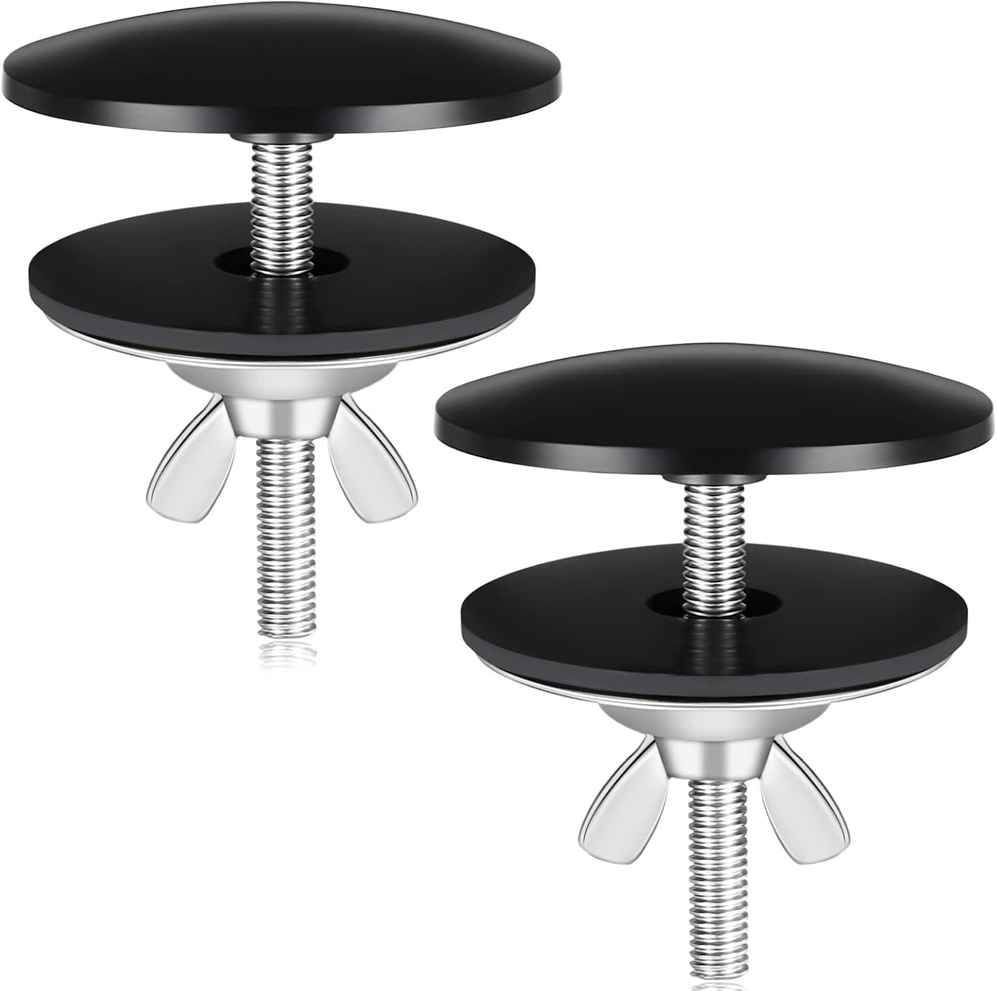 2 Pzas Tapa Agujero Fregadero Acero Inox
