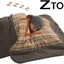 Bolsa dormir -20° F para camping