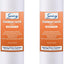 Cartuchos filtro sedimentos 10x2.5pulg 10micrones pack 2