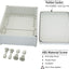 Caja conexiones plástico ABS IP67 impermeable