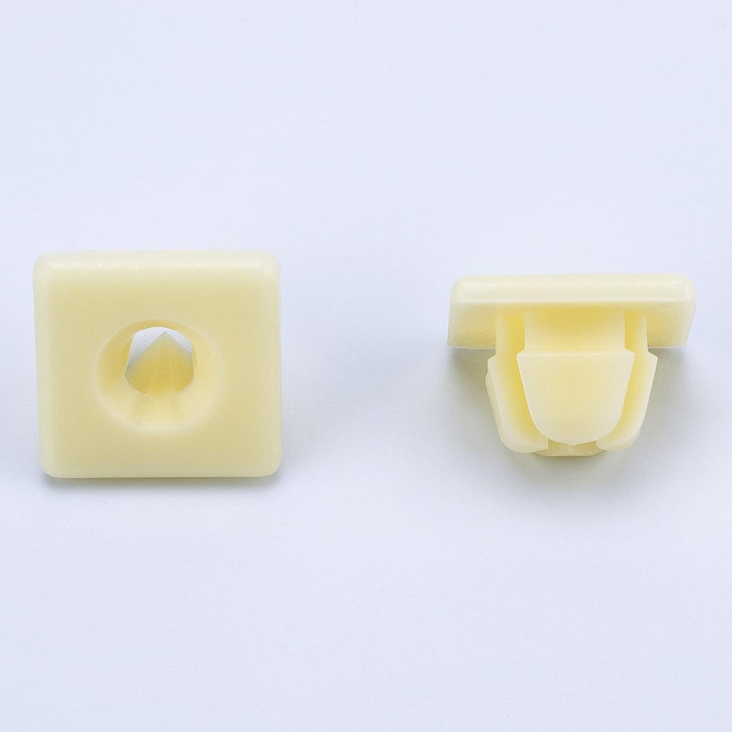 50 Tuercas Matrícula Nailon para GM 1/4pulg Cabe 13/32pulg