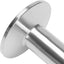 Tubo sanitario acero inox 304 abrazadera triple 1.5pulg 24pulg