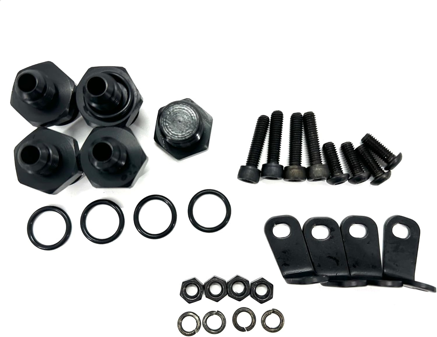 Kit riel combustible Billet para LS1 LS6 6AN con hardware